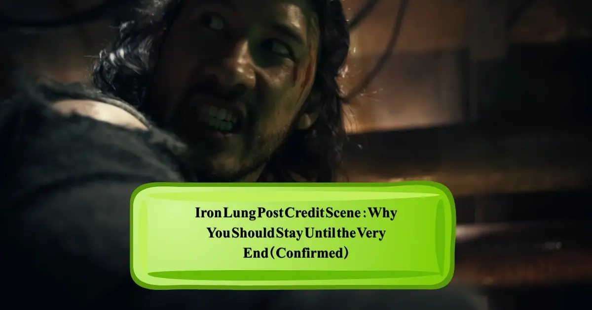 Iron Lung Post Credit Scene: Why You Should Stay Until the Very End (Confirmed) 17 Iron Lung Post Credit Scene: Why You Should Stay Until the Very End (Confirmed)