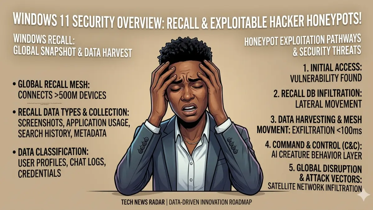 Windows Recall Privacy Concerns Threaten Windows 11 Security with Exploitable Hacker Honeypots!