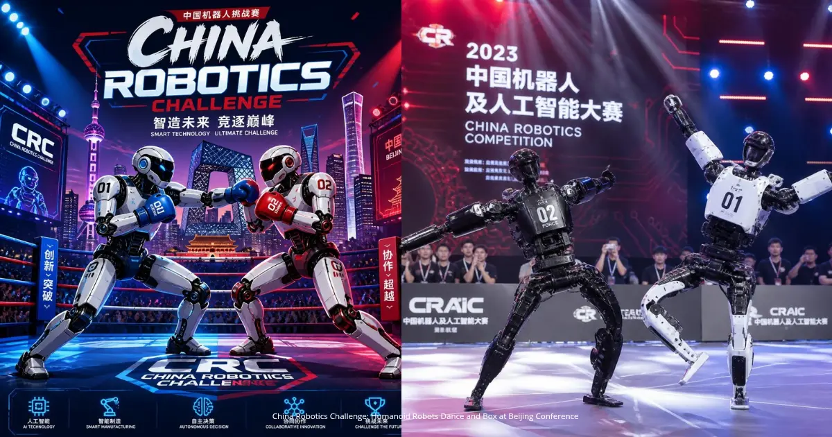 China Robotics Challenge: Humanoid Robots Dance and Box at Beijing Conference 23 China Robotics Challenge: Humanoid Robots Dance and Box at Beijing Conference